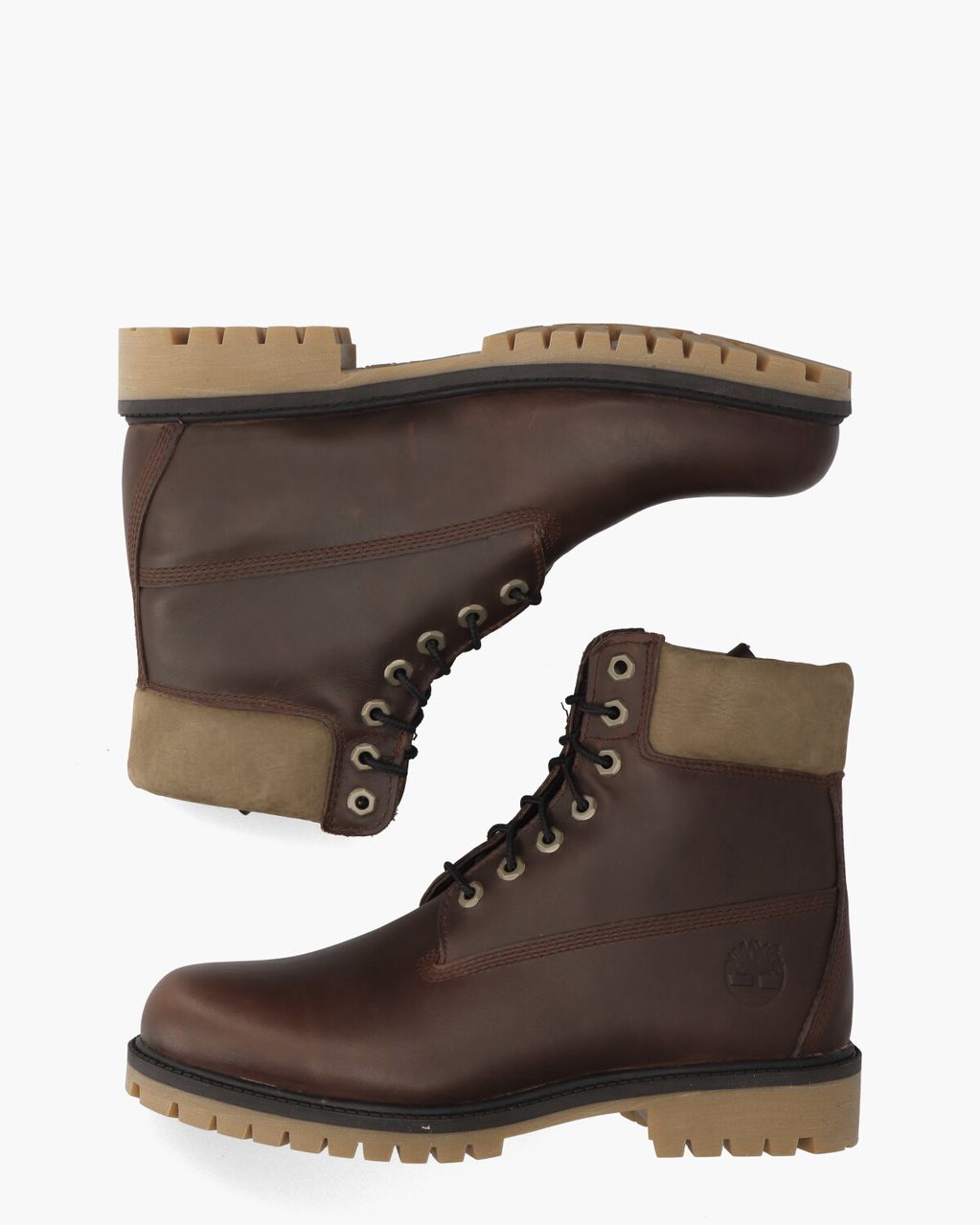Premium 6 Inch Boot Roodbruin Heren Veterboots