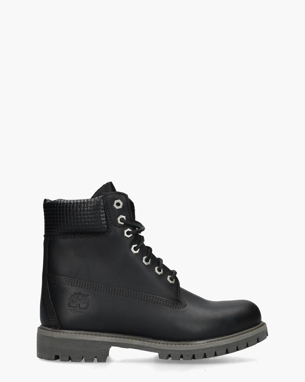 Premium 6 Inch Boot Zwart Heren Veterboots