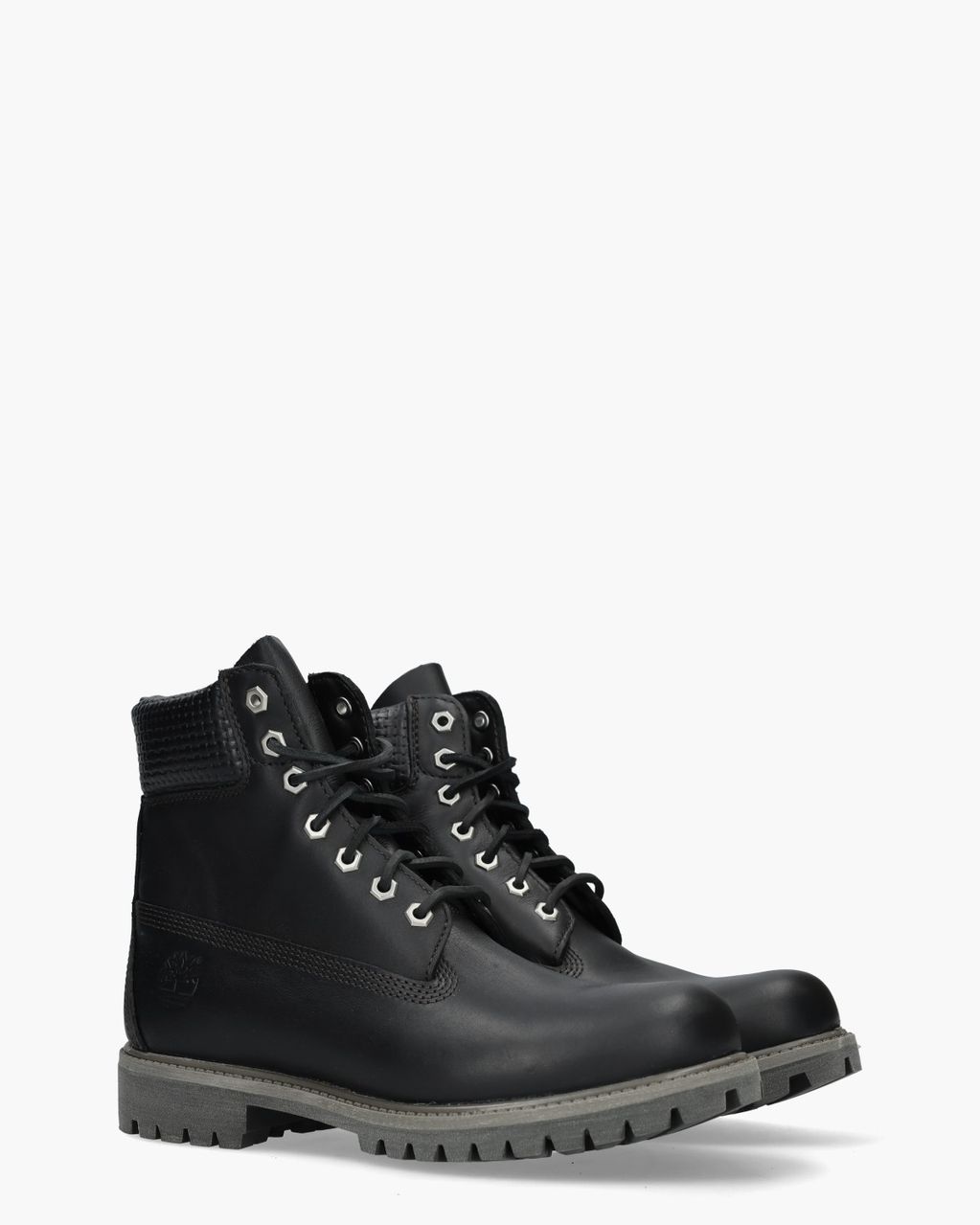 Premium 6 Inch Boot Zwart Heren Veterboots