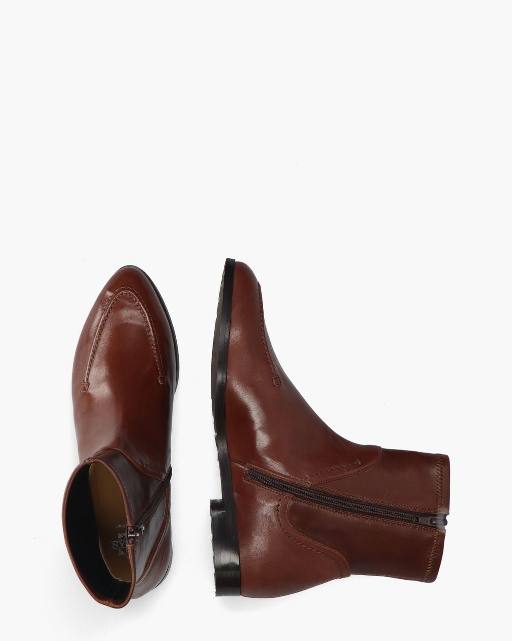 4206 Bruin Dames Enkelboots 