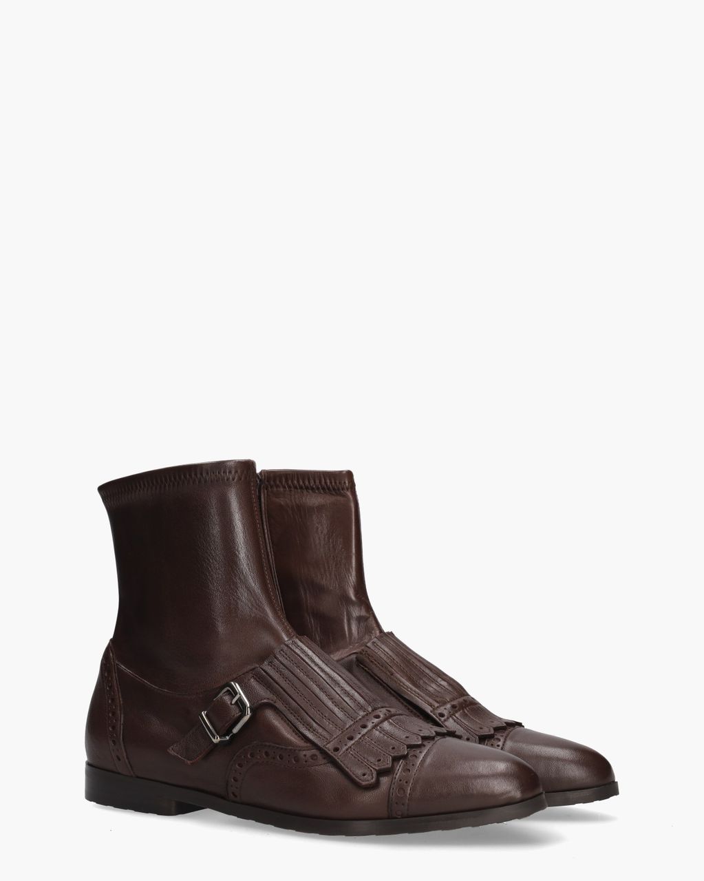 9098 Bruin Dames Enkelboots