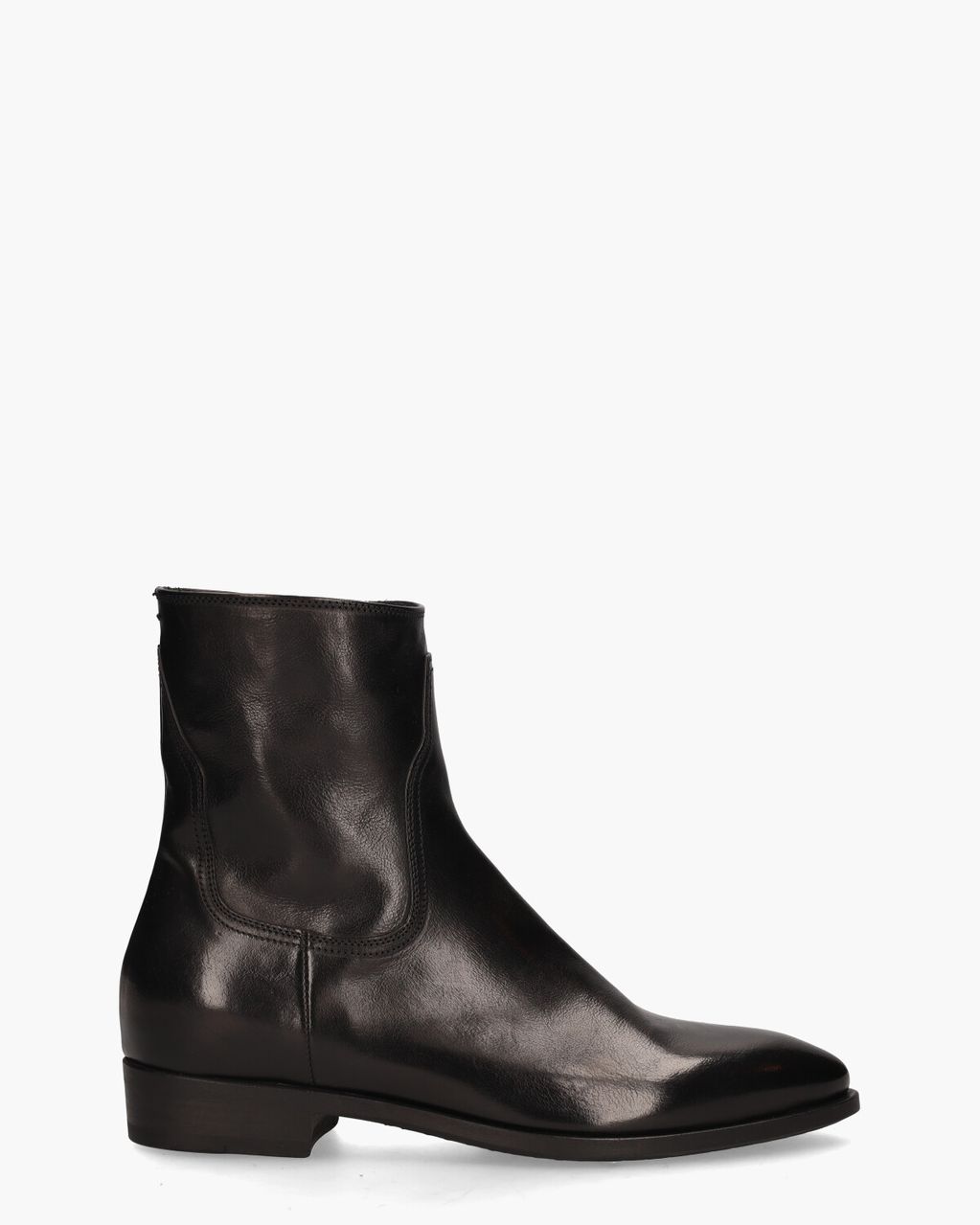 16620F Zwart Dames Enkelboots
