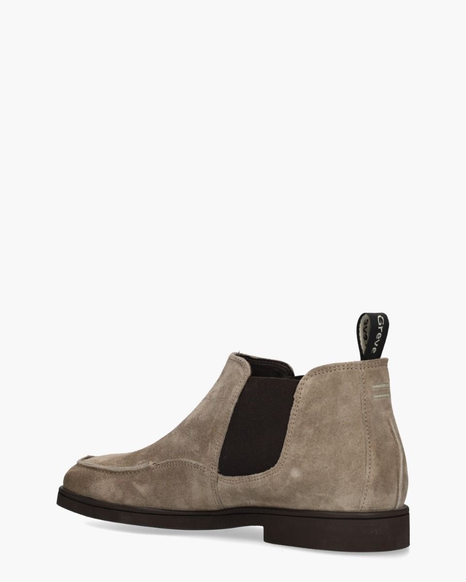 Tufo Taupe Heren Chelseaboots