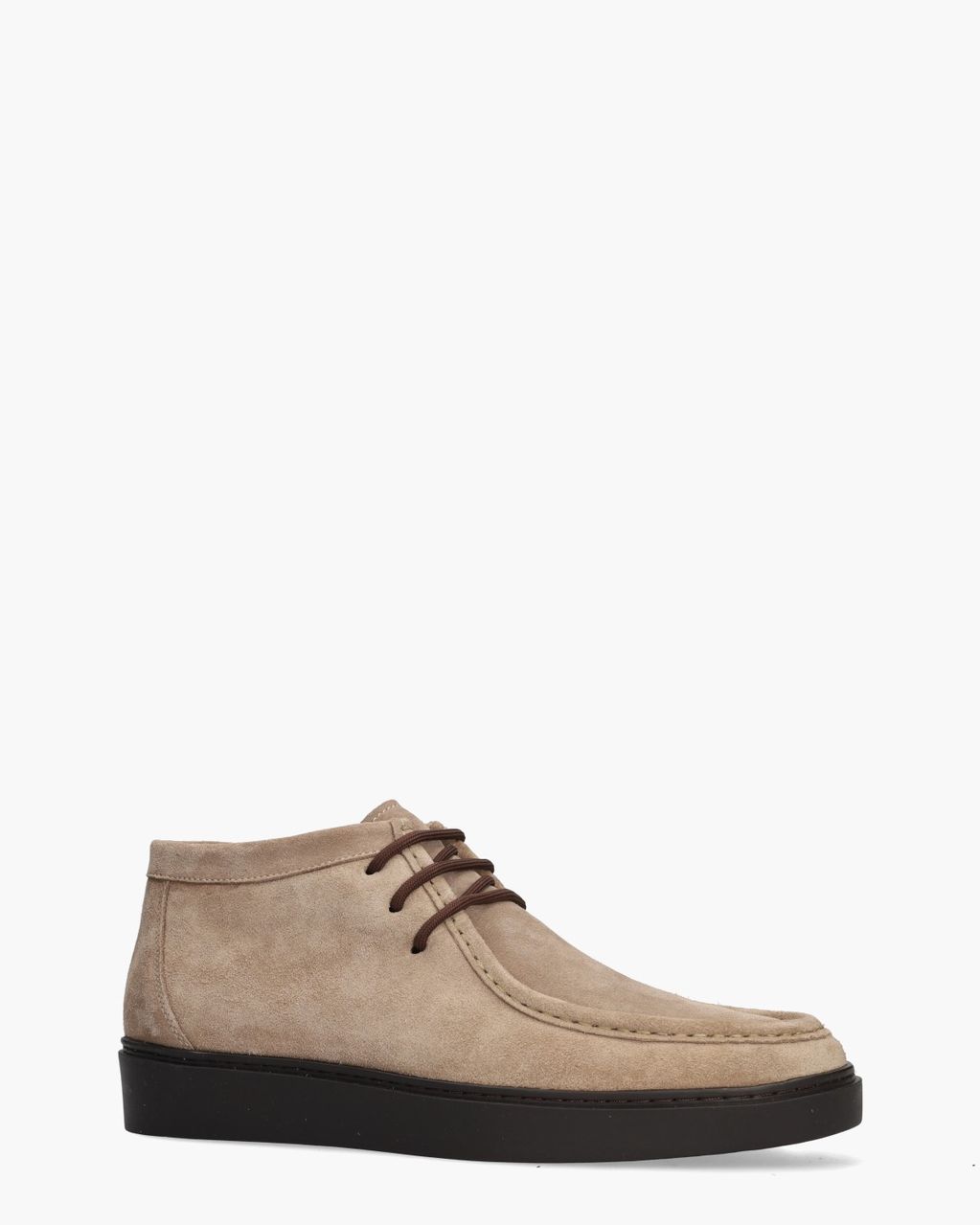 Angelino taupe Heren Veterschoenen