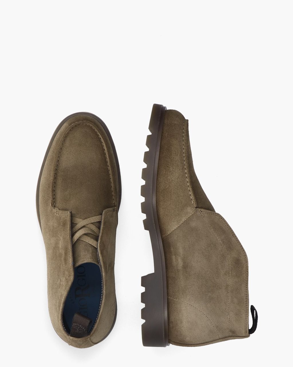 93920 Taupe Heren Veterboots