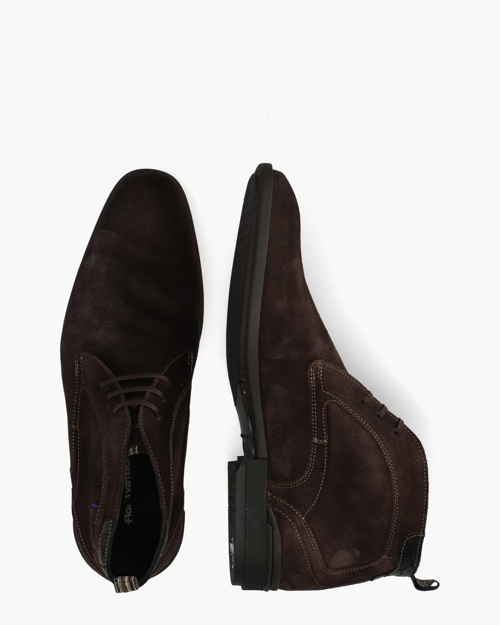 De Hakker 01.04 Donkerbruin Heren Veterschoenen