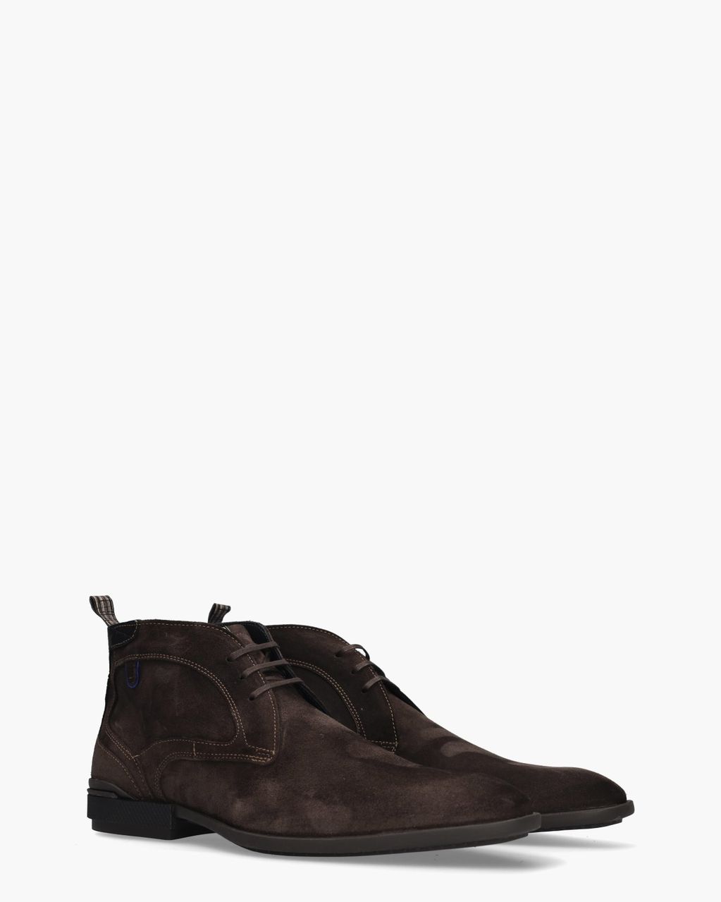 De Hakker 01.04 Donkerbruin Heren Veterschoenen