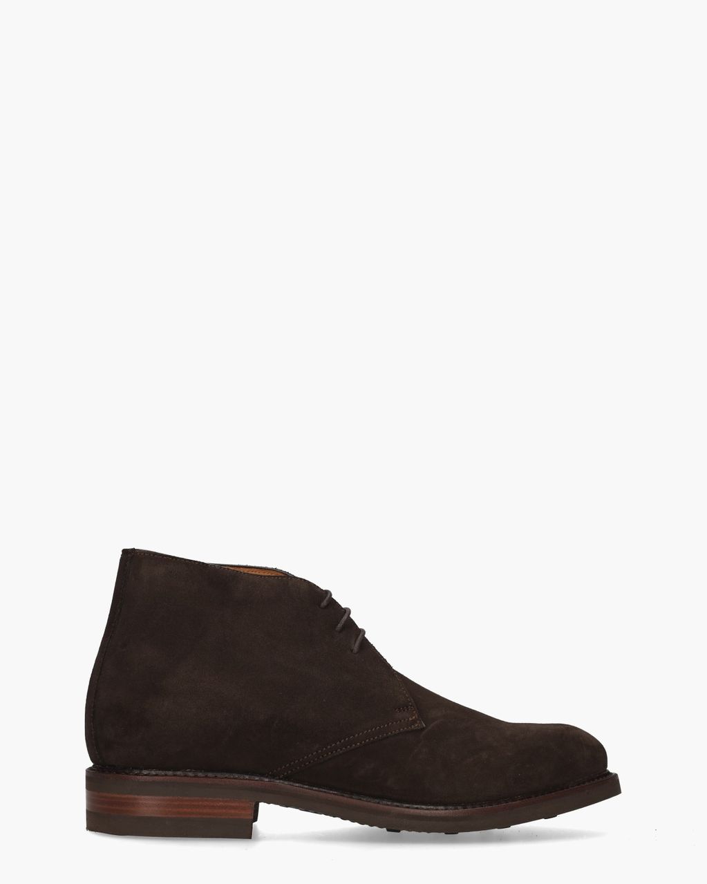 320-K4 Donkerbruin Heren Veterschoenen