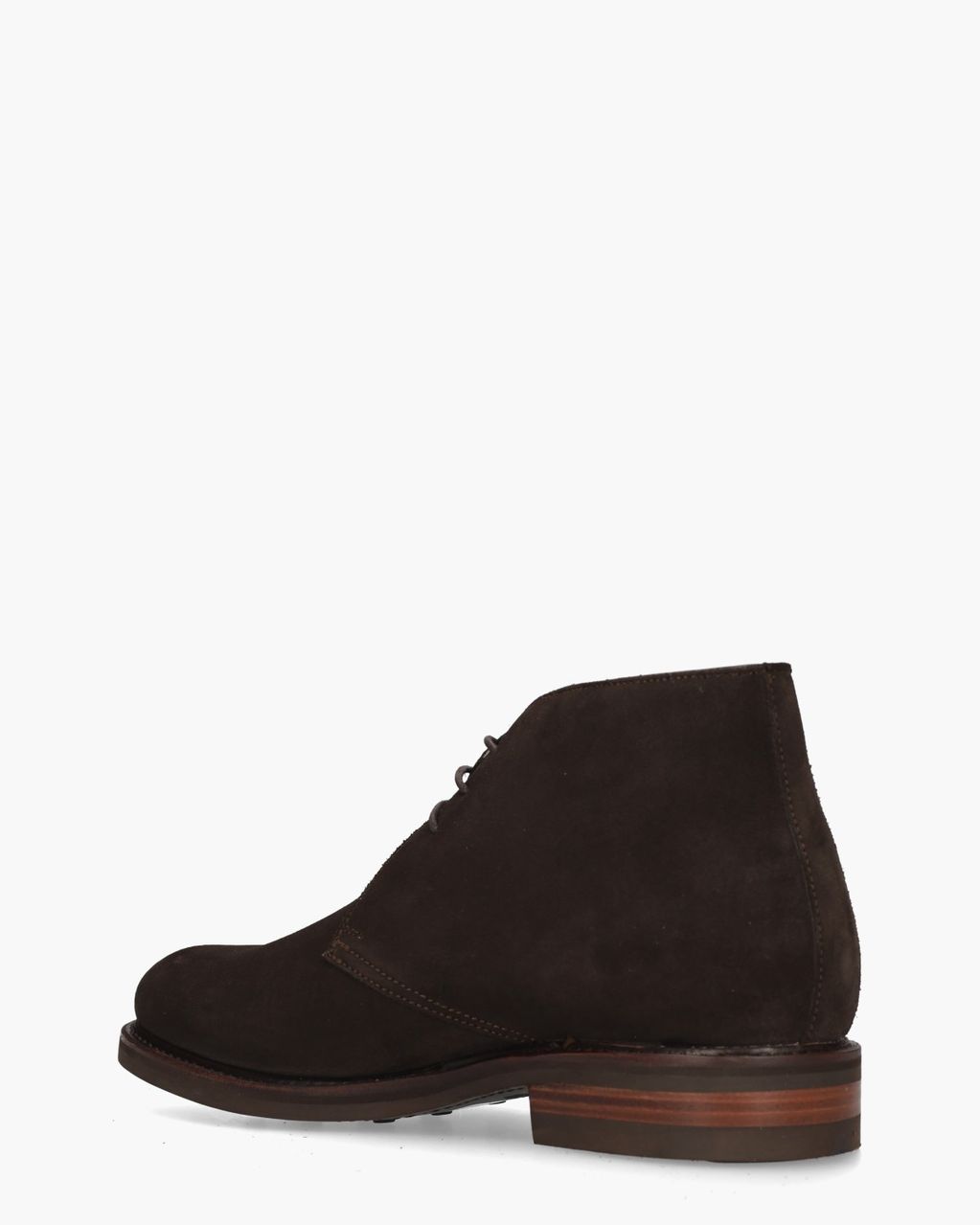 320-K4 Donkerbruin Heren Veterschoenen