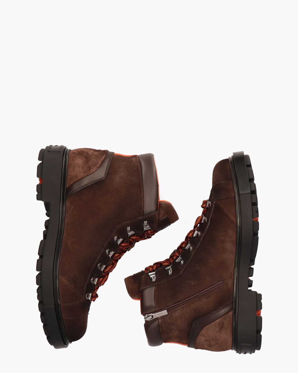 18190 Donkerbruin Heren Veterboots