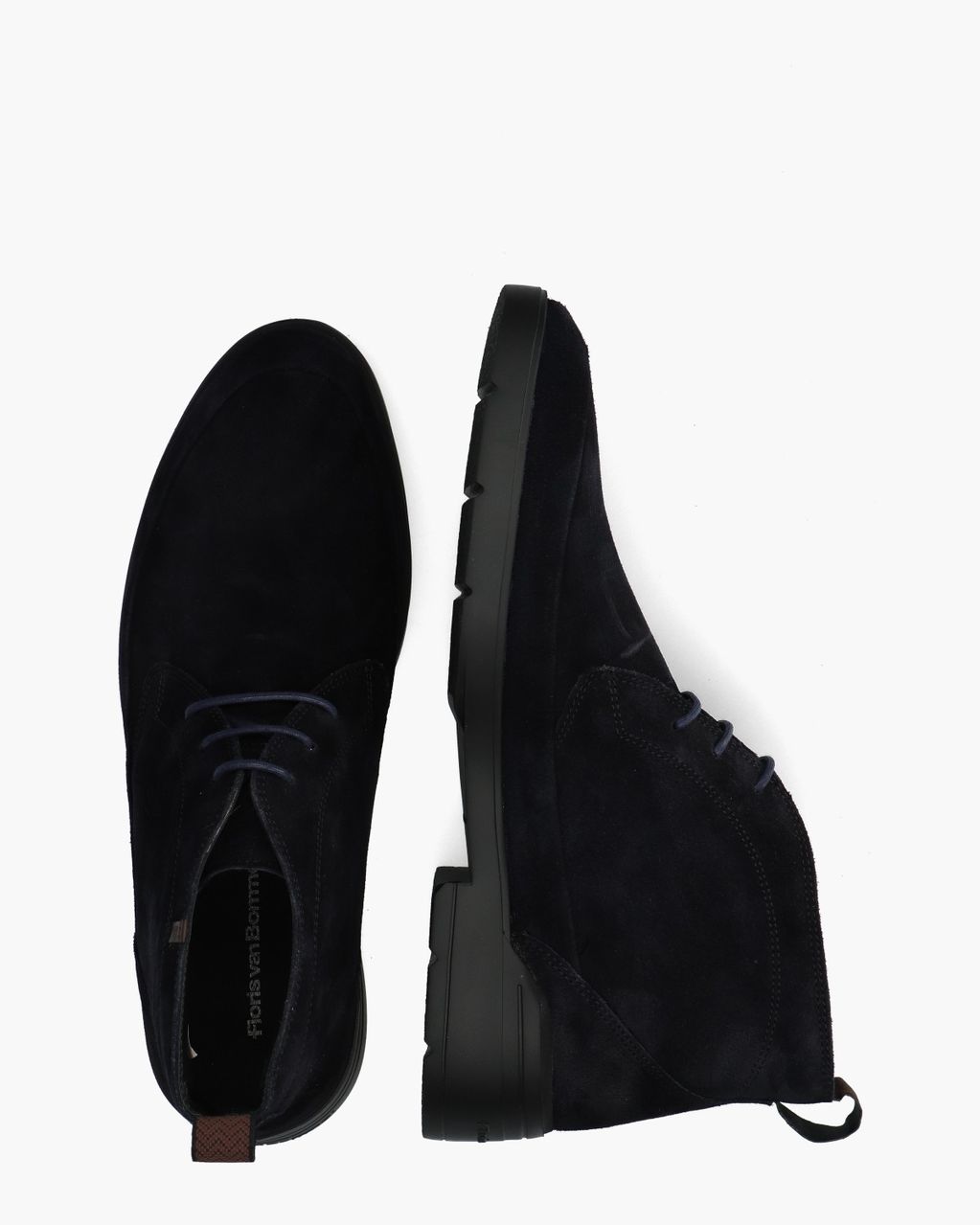 De Venker 01.15 Donkerblauw Heren Veterschoenen