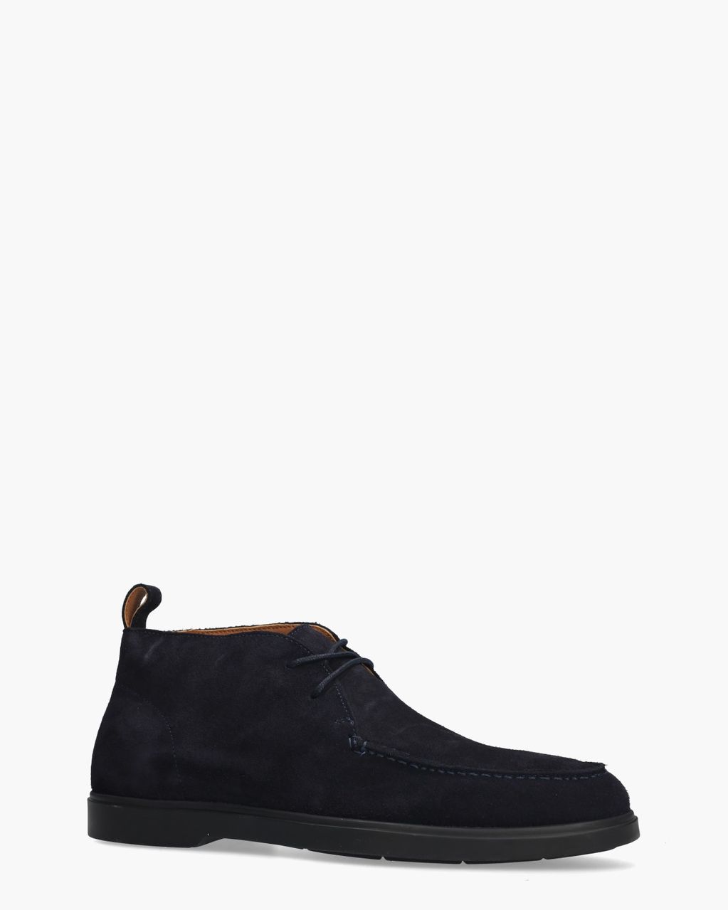 Adrean Donkerblauw Heren Veterschoenen