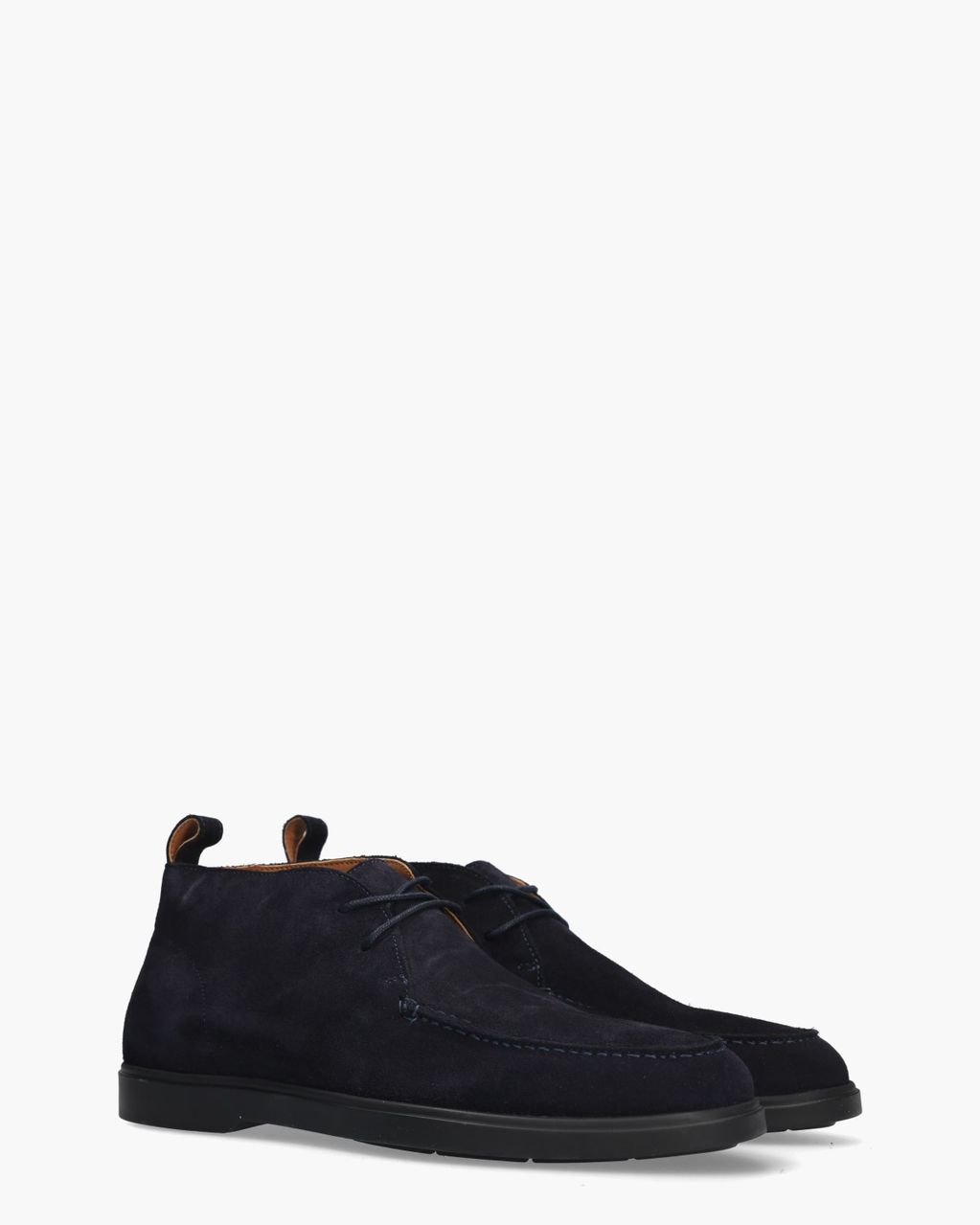 Adrean Donkerblauw Heren Veterschoenen