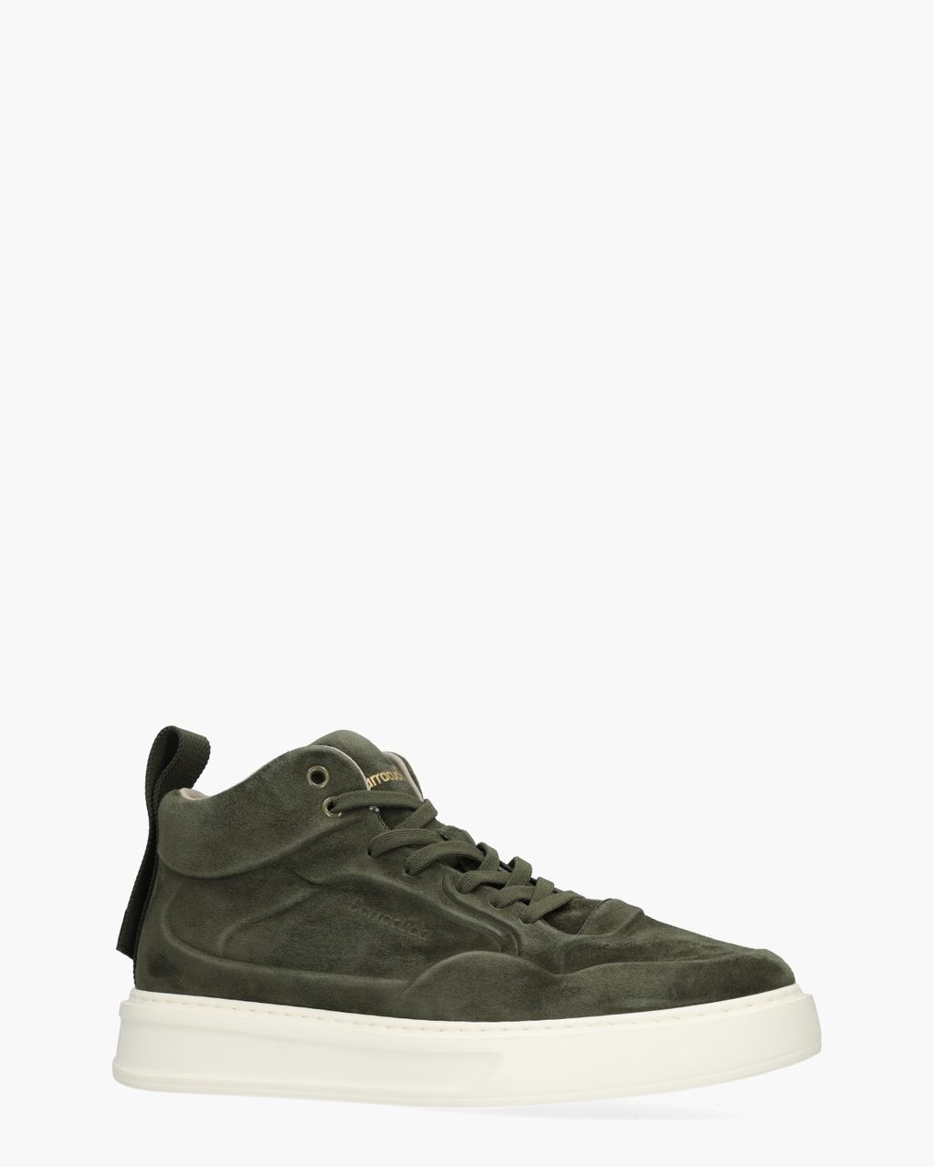 BU3591 Donkergroen Herensneakers