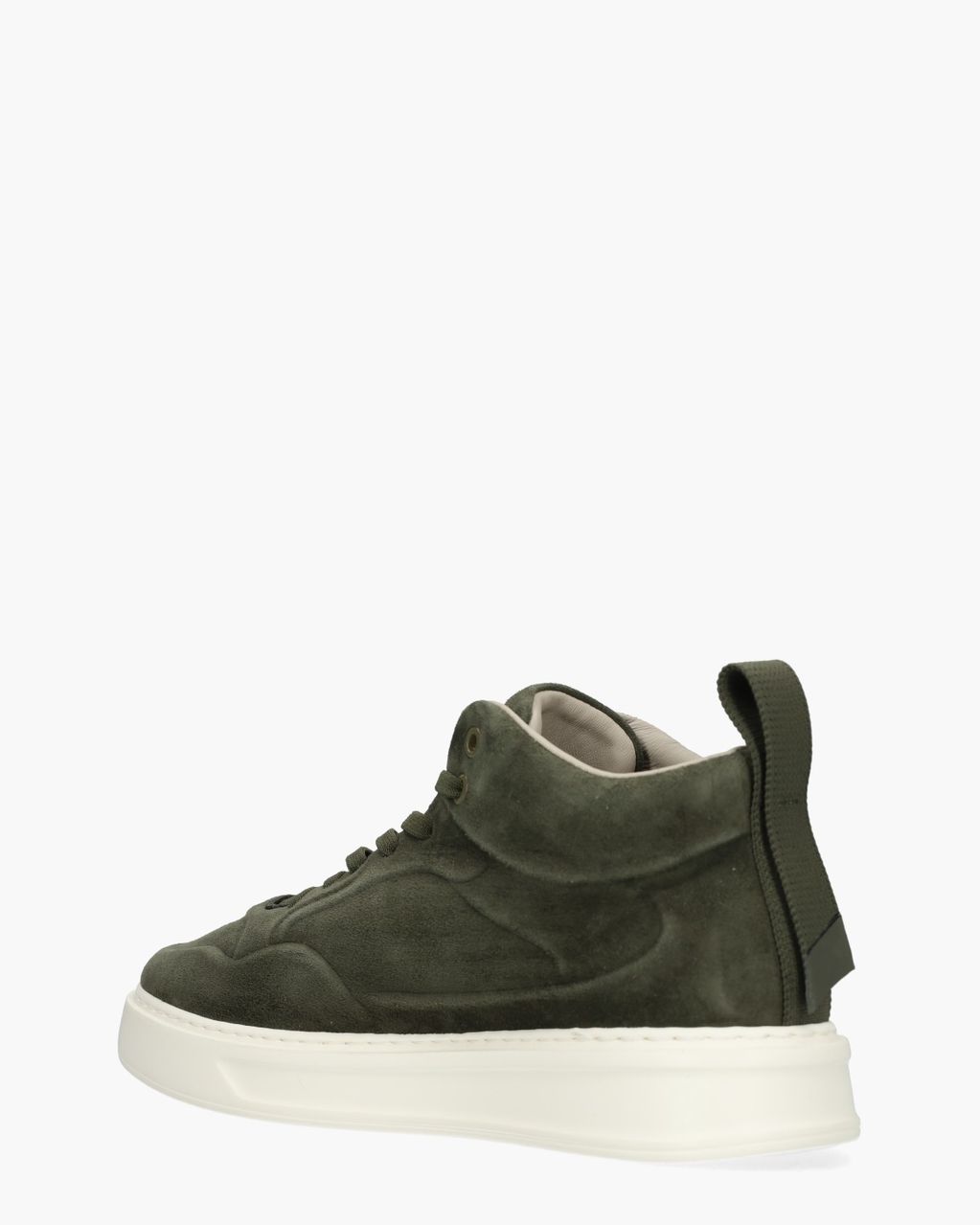 BU3591 Donkergroen Herensneakers