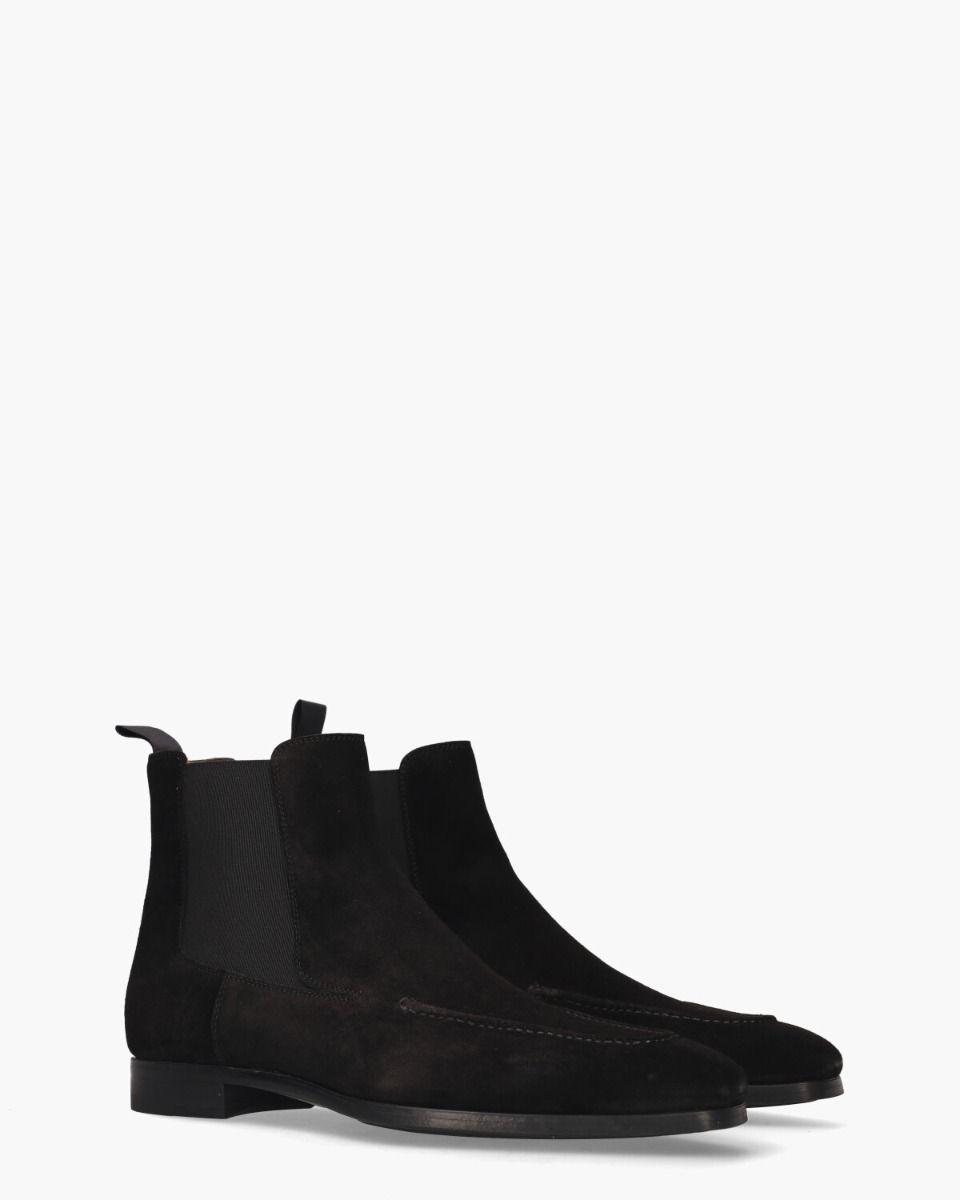 25474 Zwart Heren Chelseaboots