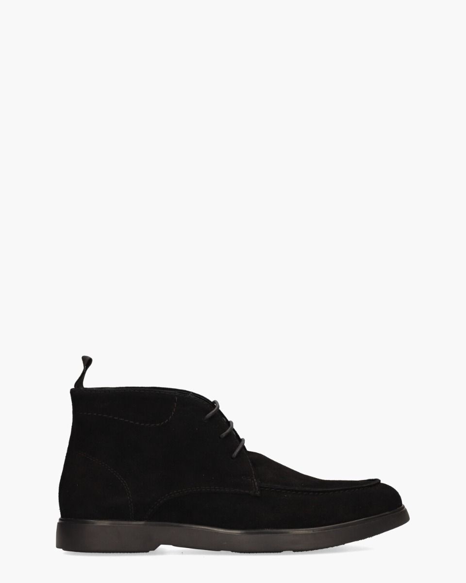 Yuki Zwart Heren Veterboots