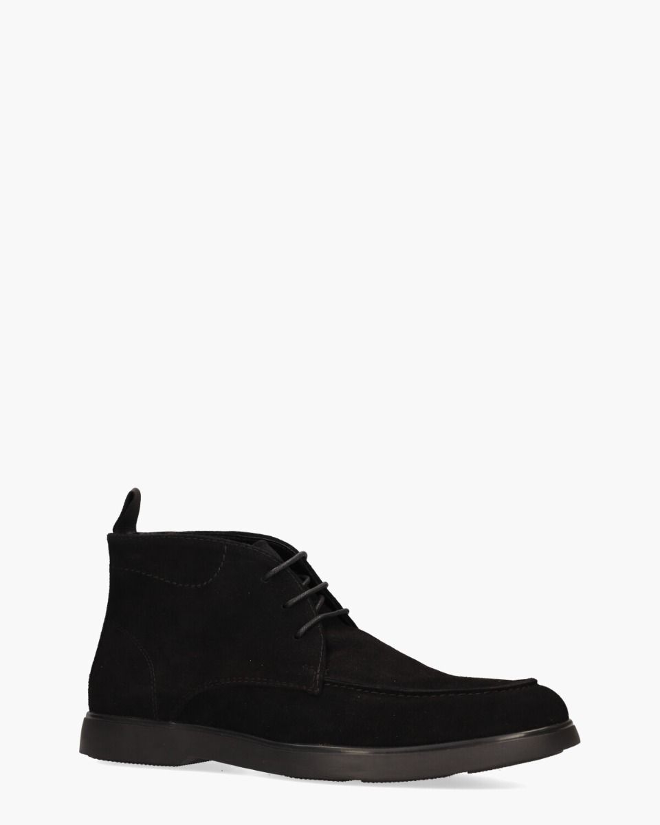 Yuki Zwart Heren Veterboots