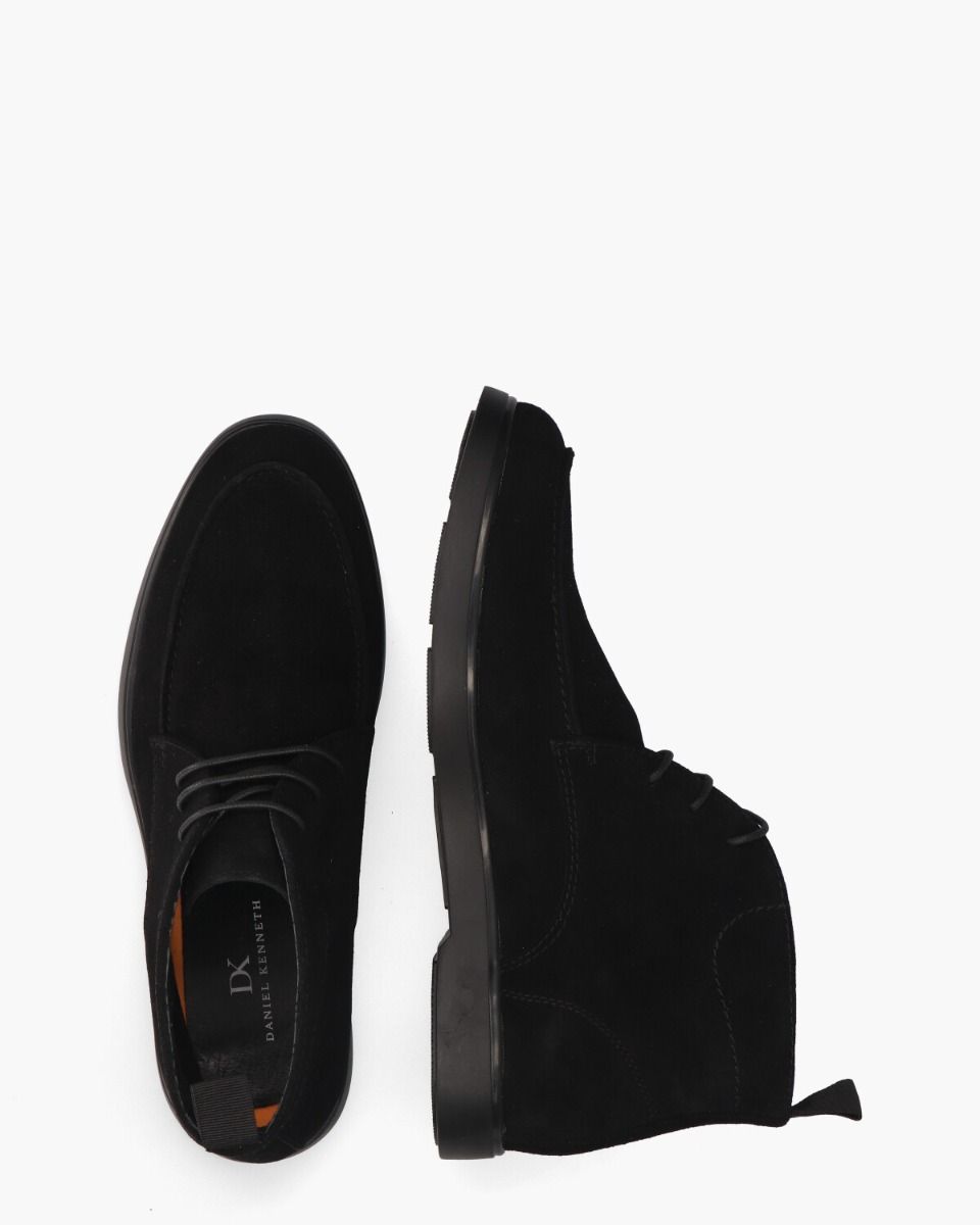 Yuki Zwart Heren Veterboots