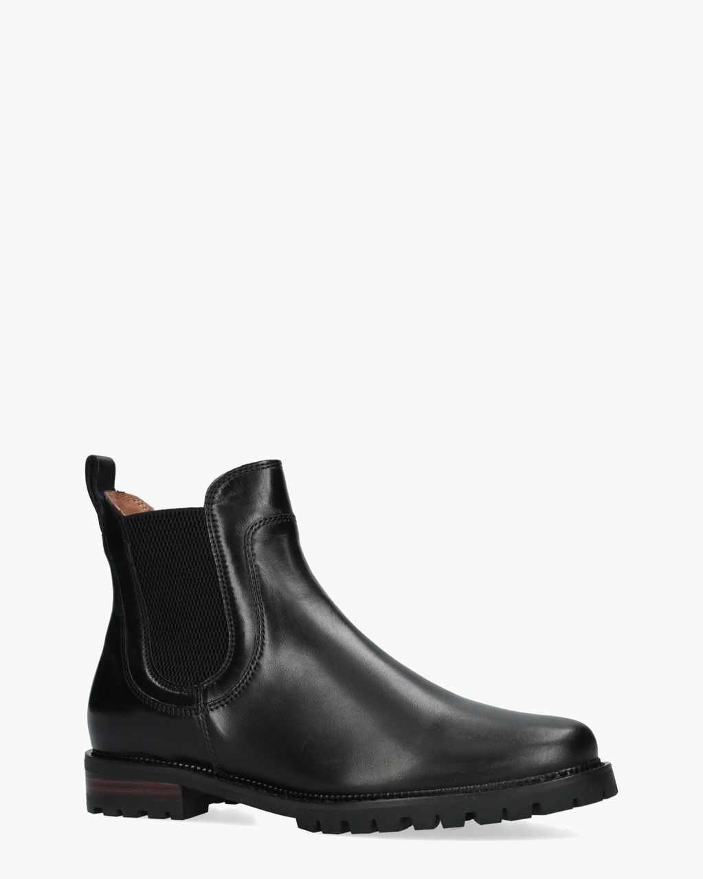 29703 Zwart Dames Chelseaboots