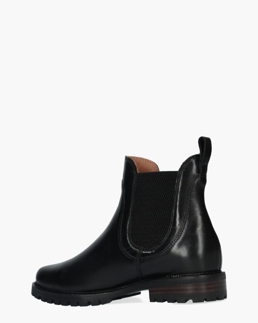29703 Zwart Dames Chelseaboots