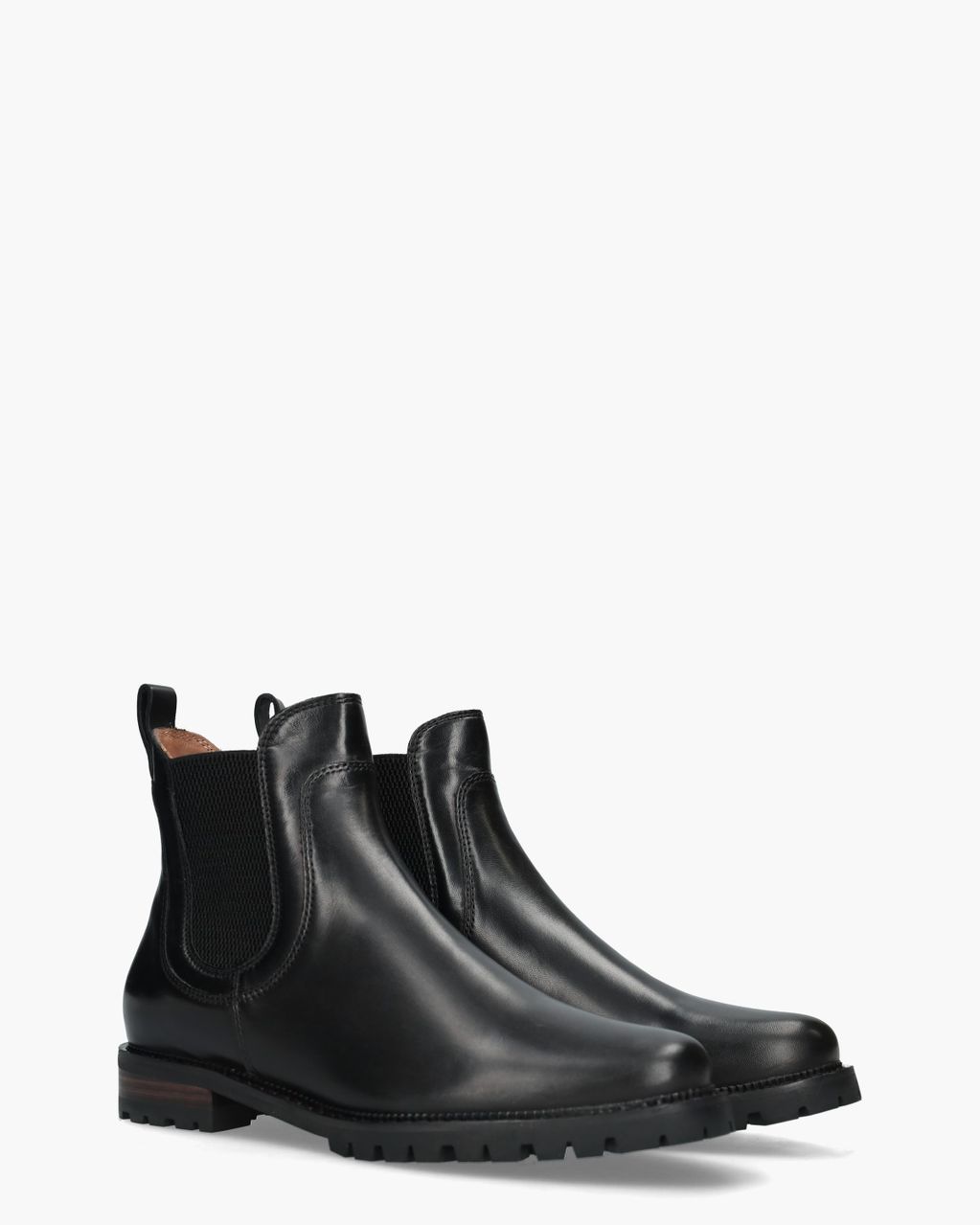 29703 Zwart Dames Chelseaboots