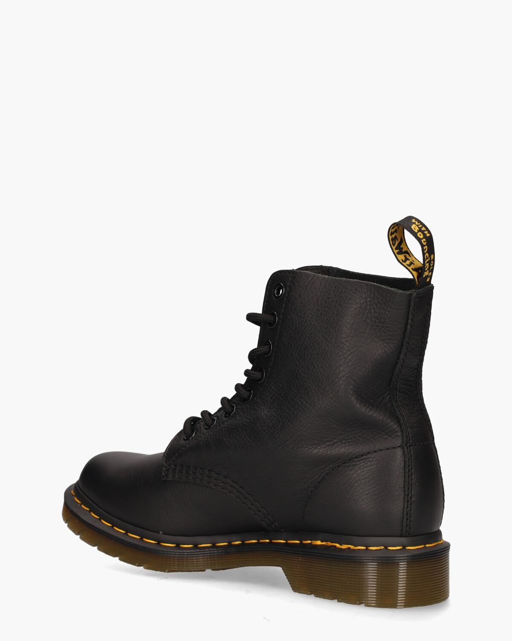 1460 Pascal Virginia Zwart Dames Veterboots