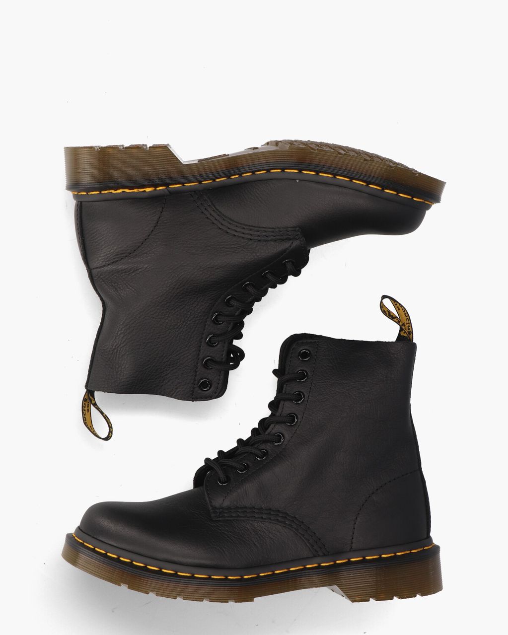 1460 Pascal Virginia Zwart Dames Veterboots
