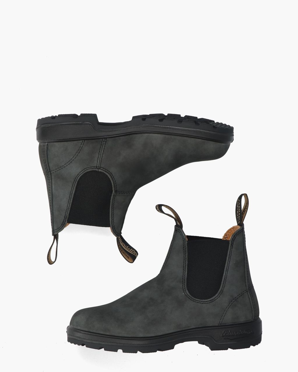 587 Donkergrijs Dames Chelseaboots