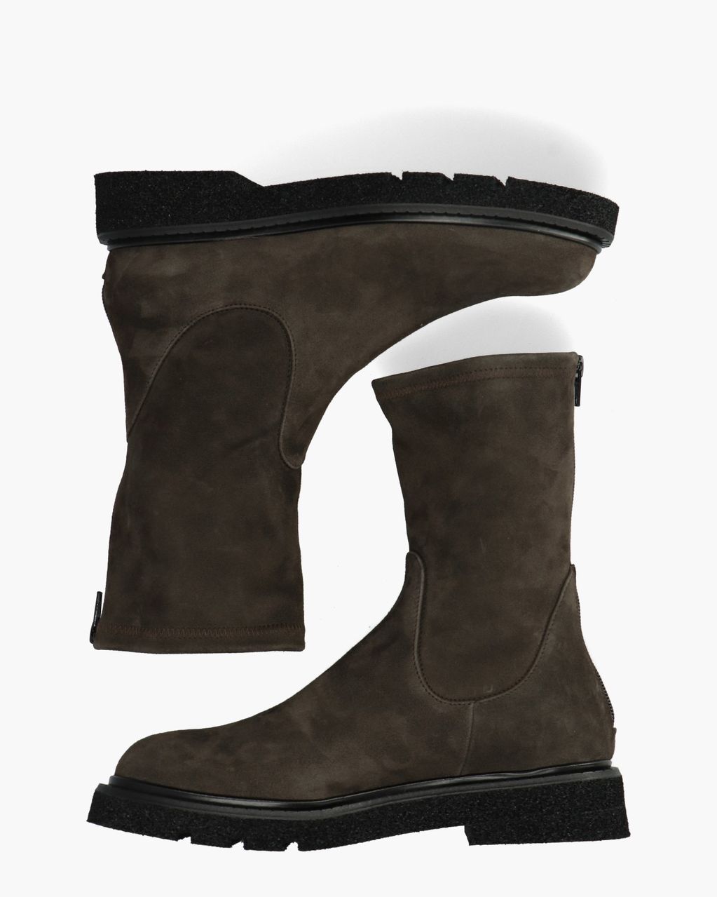 Kent Grijs Dames Stretchboots