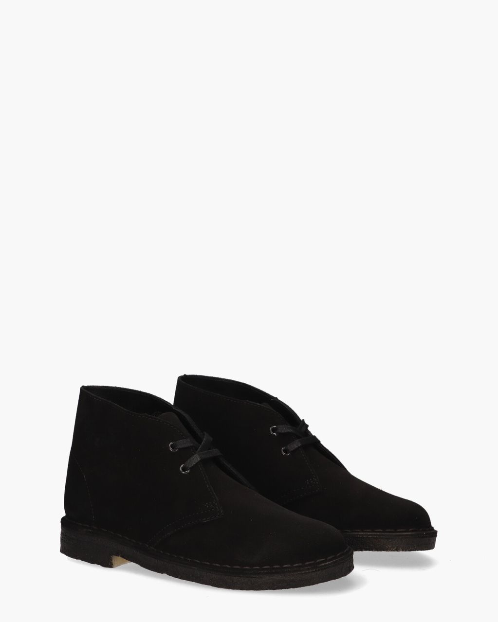 Desert Boot Zwart Dames Veterboots