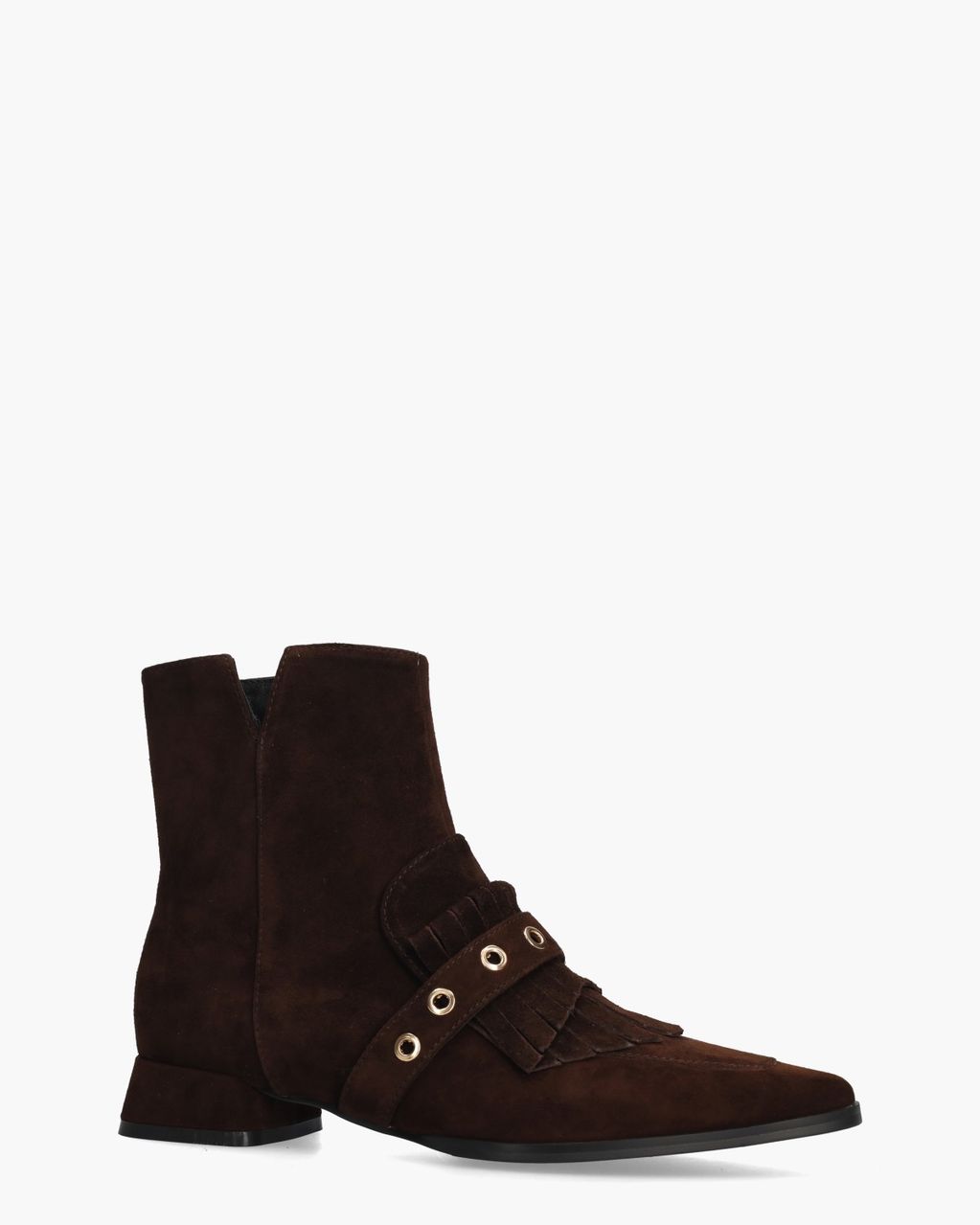 Damiana Donkerbruin Dames Enkelboots