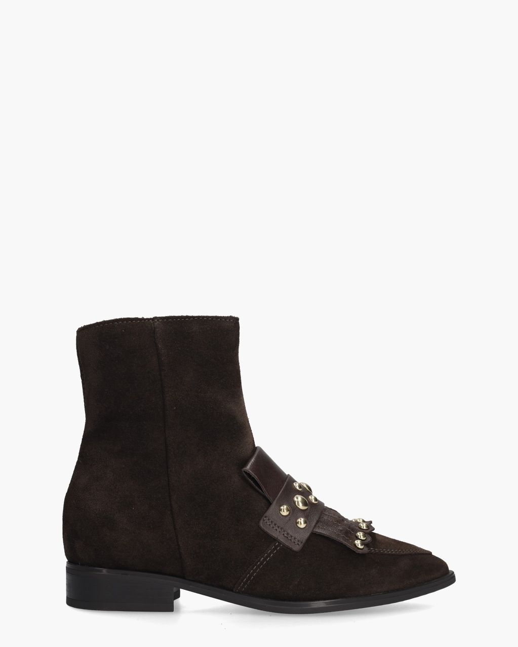 Donkerbruin Enkelboots