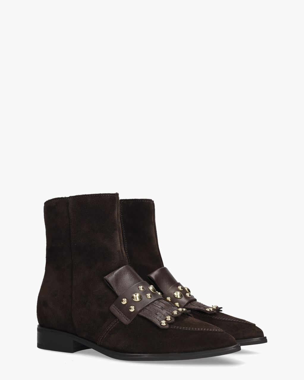 Donkerbruin Enkelboots