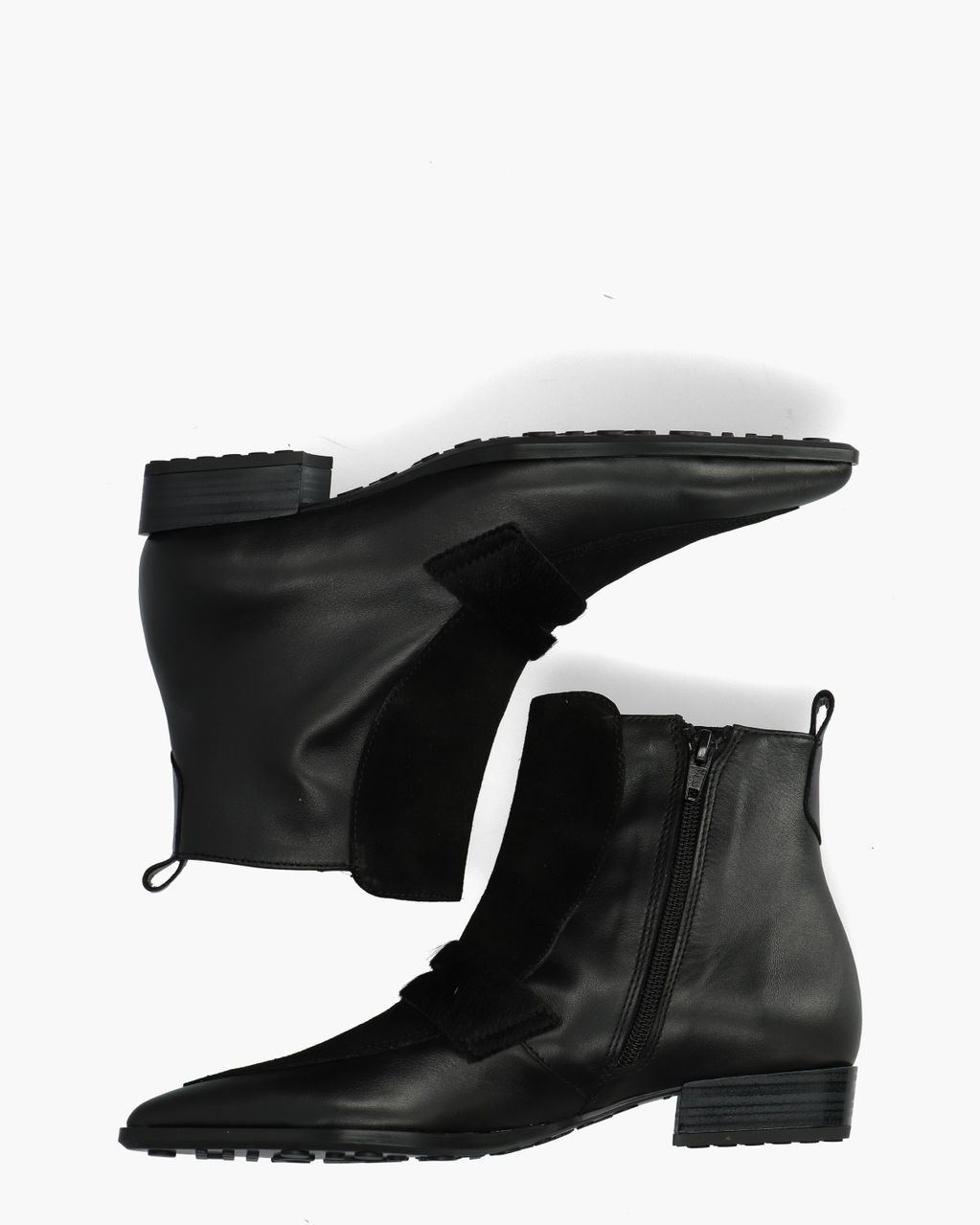 BHI254403 Zwart Dames Enkleboots