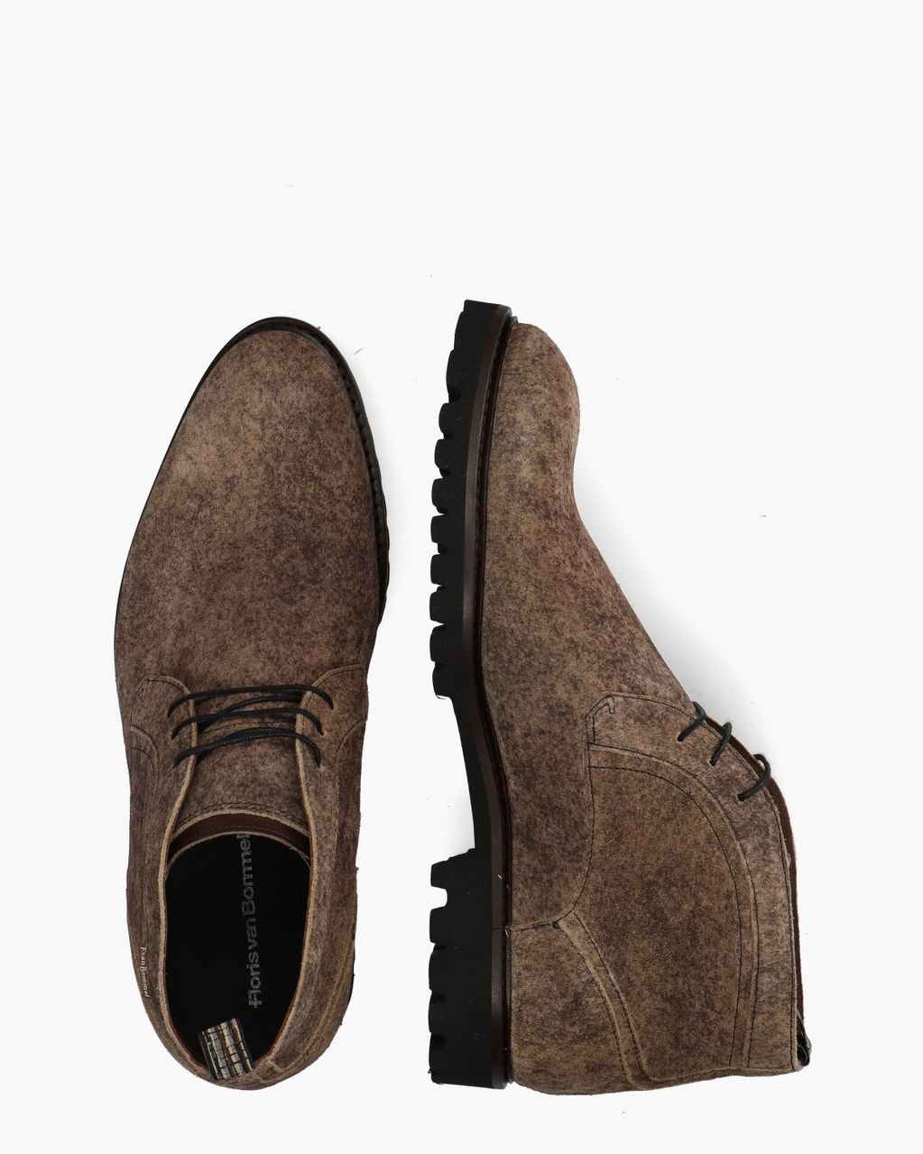 De Floter 01.08 Taupe Heren Veterschoenen
