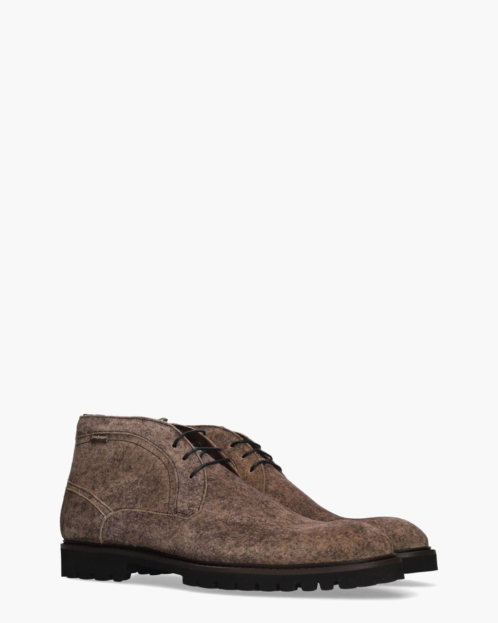 De Floter 01.08 Taupe Heren Veterschoenen