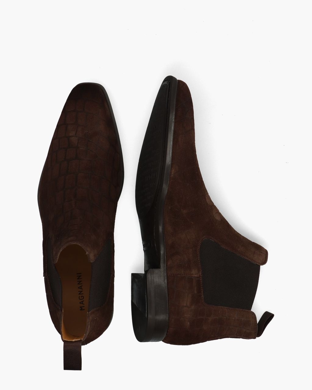 20109 Donkerbruin Heren Chelseaboots
