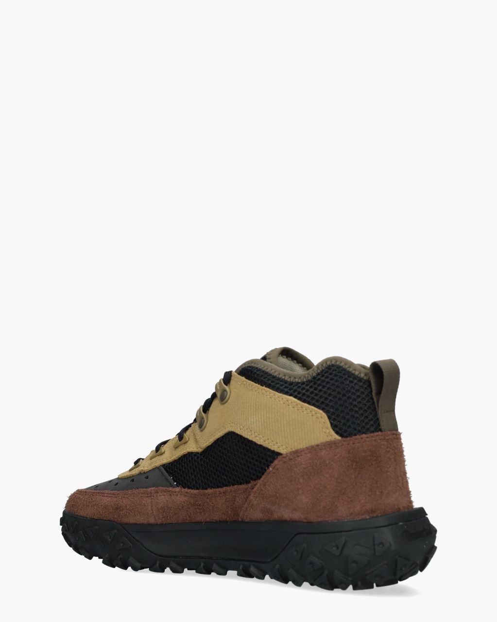 GreenStride Motion 6 Sneaker Zwart/Bordeauxrood Heren Veterboots