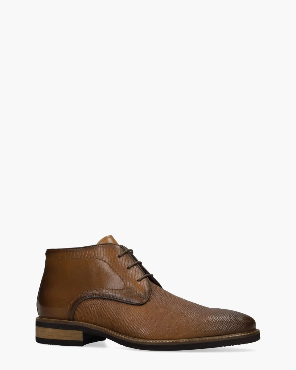 Yurian Cognac Heren Veterboots