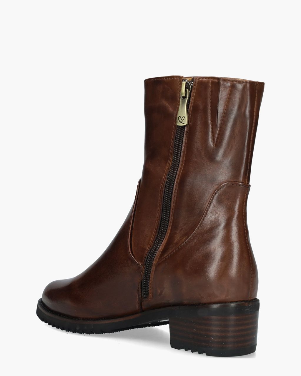 11655 Bruin Dames Enkelboots