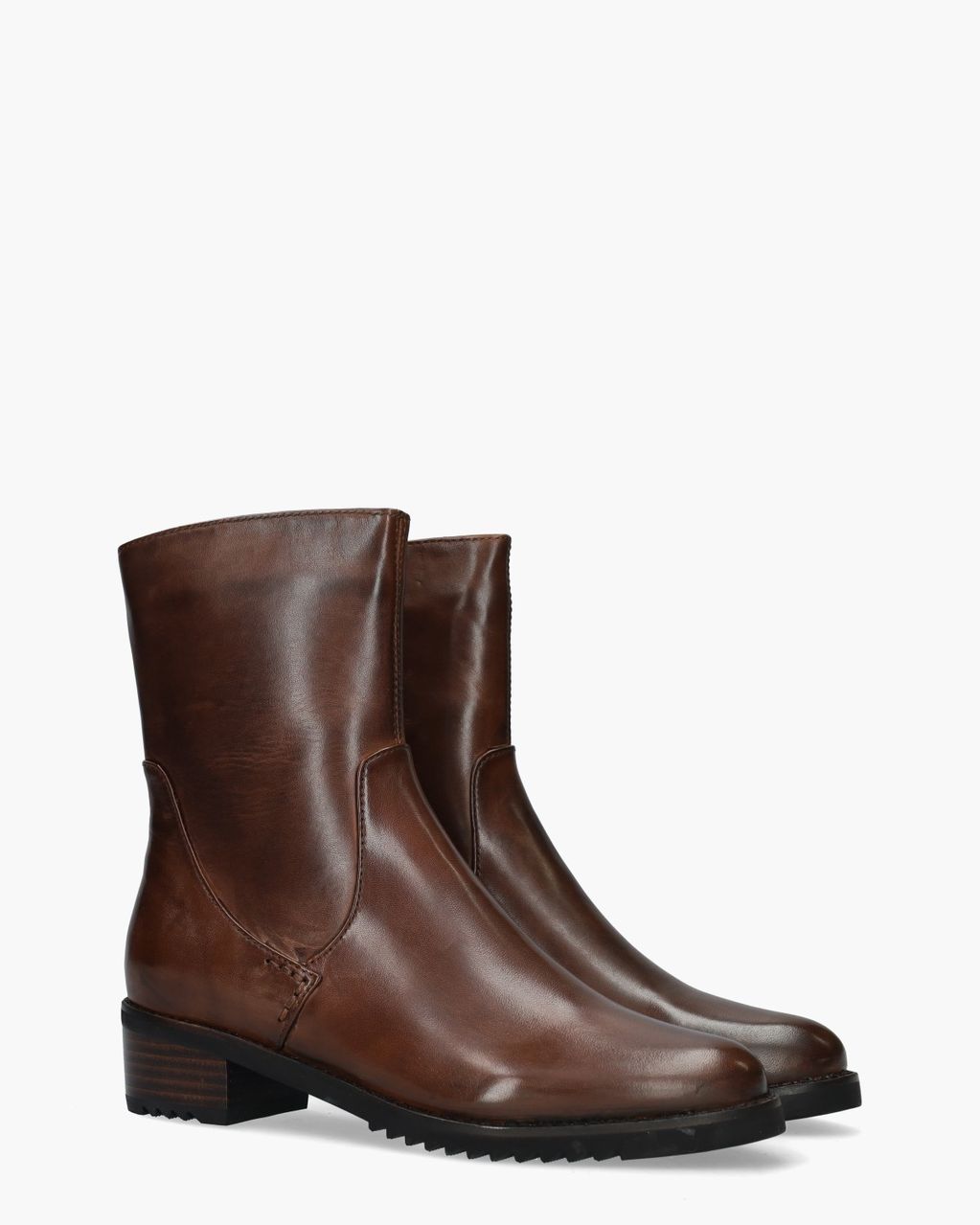 11655 Bruin Dames Enkelboots