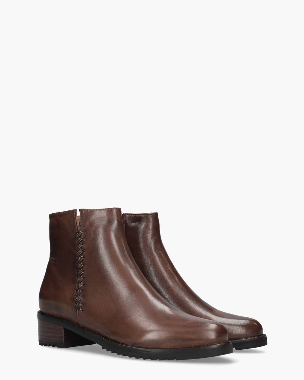 11653 Bruin Dames Enkelboots