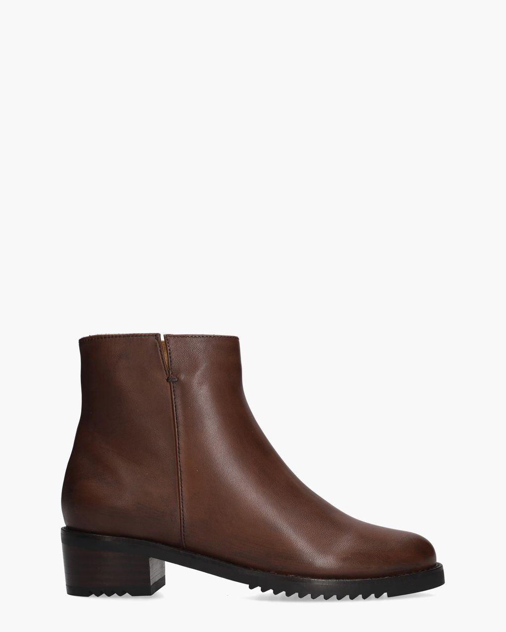 11654 Donkerbruin Dames Enkelboots