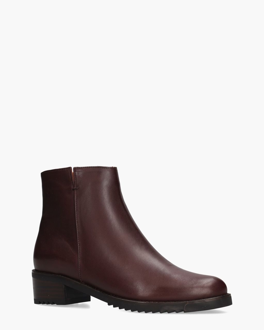 11654 Bordeauxrood Dames Enkelboots