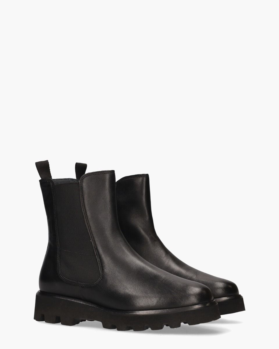 69660 Zwart Dames Chelseaboots