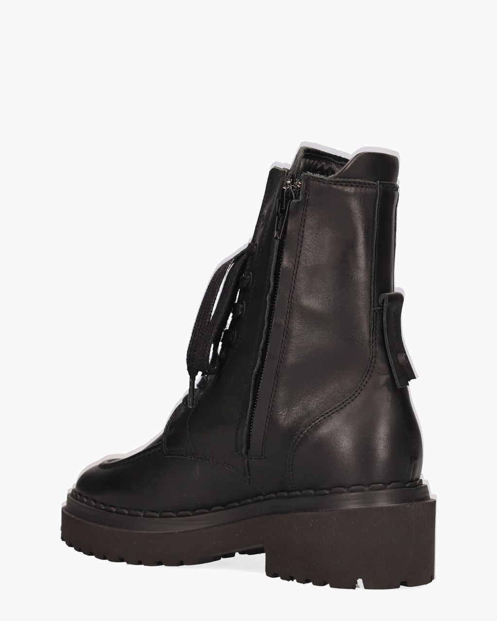 Fae Bobbi Zwart Dames Enkelboots