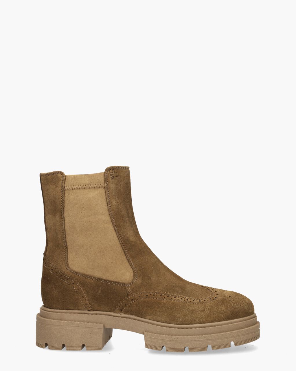 6790 Cognac Dames Chelseaboots