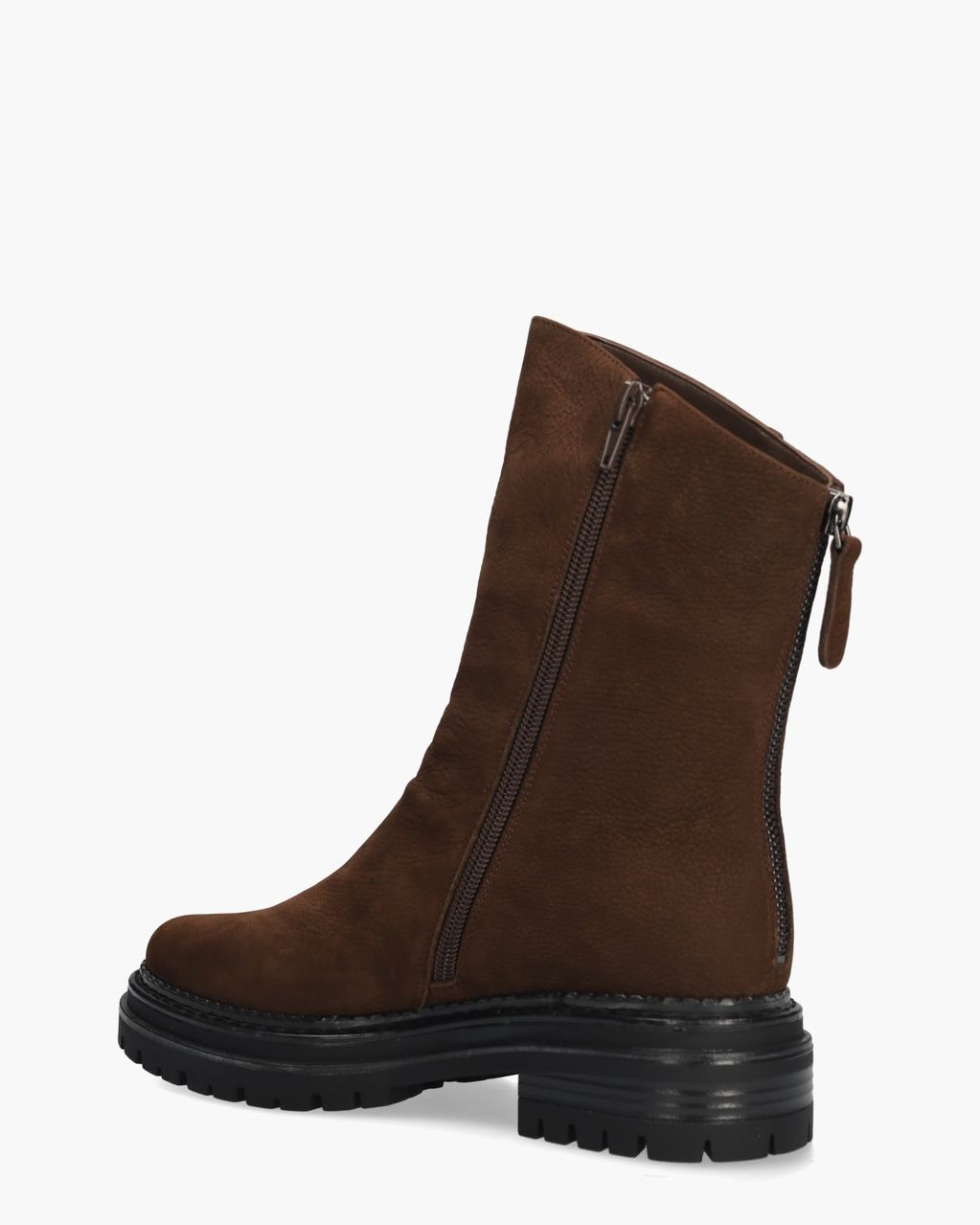 Alessa Donkerbruin Dames Enkelboots