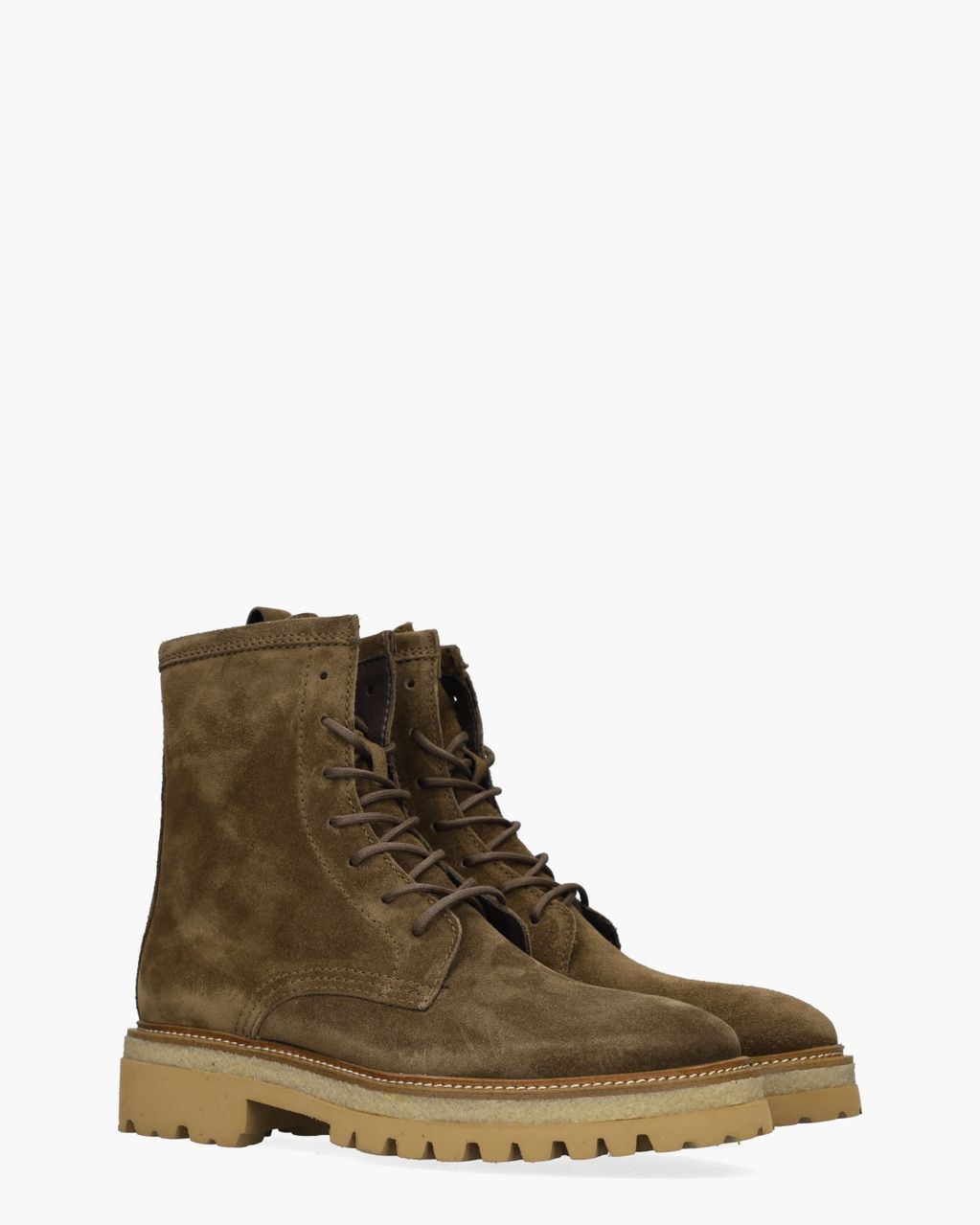 Nordic 5478 Donkerbruin Dames Veterboots